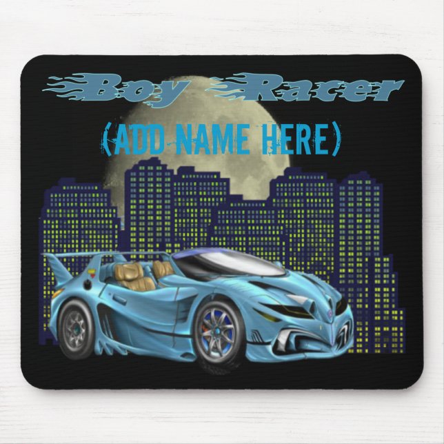Boy Racer - Mousepad (Front)
