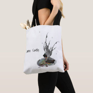 Boy Rain Fairy With Tote Bag