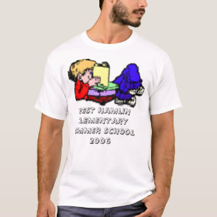 boy_read2, WEST HAMLIN ELEMENTARYSUMMER SCHOOL ... T-Shirt