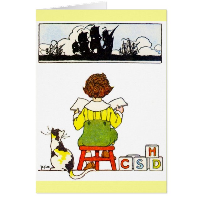 Boy reading (Front)