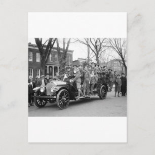 Boy Scout Fire Drill, 1910s Postcard