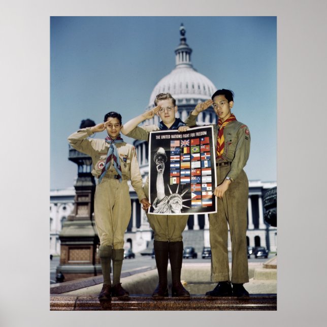 Boy Scouts in D.C., 1941 Poster (Front)