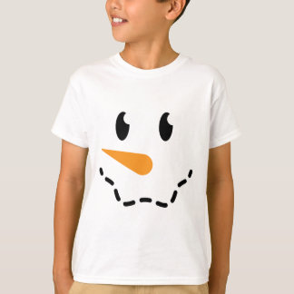 Boy Snowman T-shirt (Design 2)