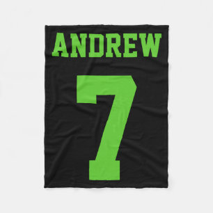 Boy Soccer Birthday Party T Shirt Fleece Blanket