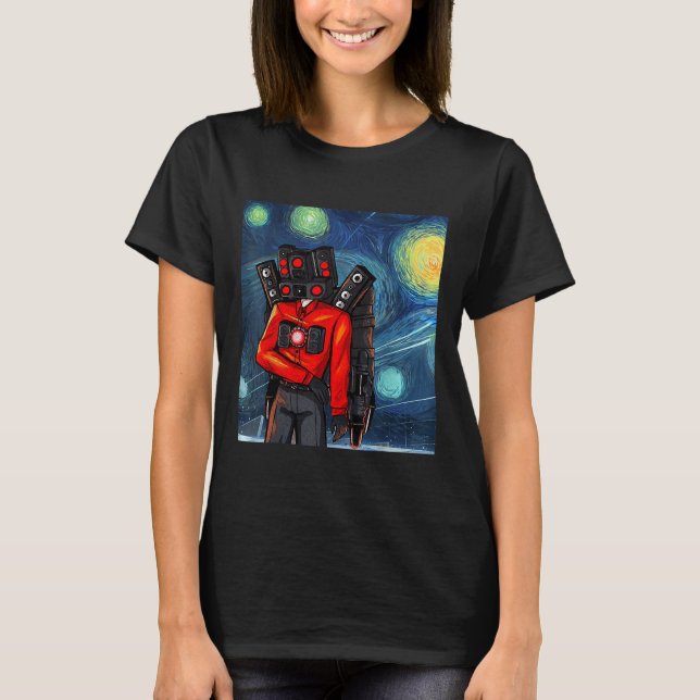 Boy Speakerman Video Game Controller Gamer  T-Shirt (Front)