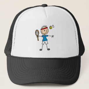 Boy Tennis Player tshirts and Gifts Trucker Hat