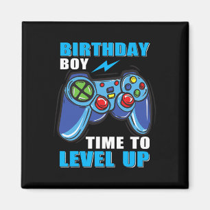 Boy Time To Level Up Video Game Boys Magnet