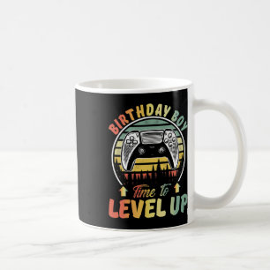 Boy Time To Level Up Video Games Gamer Birthday 1 Coffee Mug