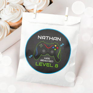 Boy Video Game Birthday Gamer Favour Bag
