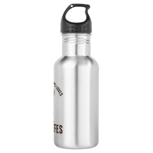 Boy Who Loves Giraffes Vintage Engraving Shirt_1 532 Ml Water Bottle
