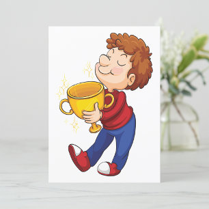 Boy Winner Invitation