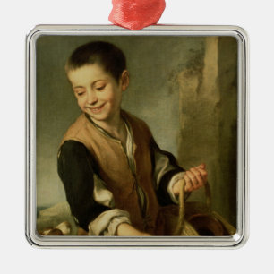 Boy with a Dog, c.1650 Metal Ornament