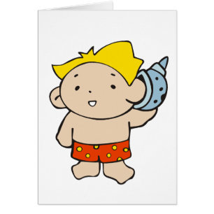 Boy with Seashell