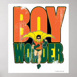Boy Wonder Graphic Poster
