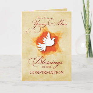 Boy, Young Man, Confirmation Congratulations Card
