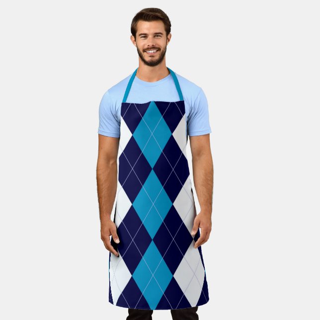 BoyBand Argyle Apron (Worn)