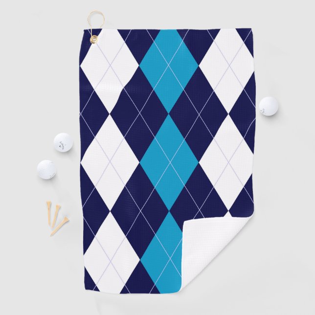 BoyBand Argyle Golf Towel (InSitu)