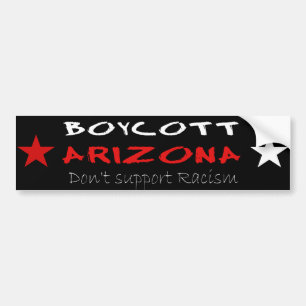 Boycott Arizona Bumper Sticker