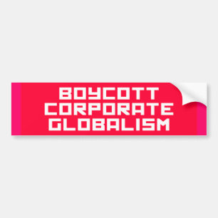 boycott bumper sticker