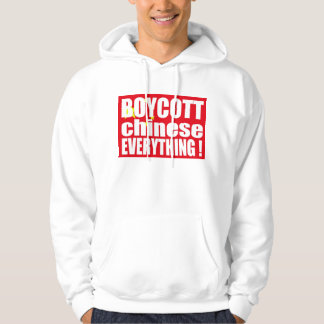 BOYCOTT chinese EVERYTHING - Free Tibet ! Hoodie