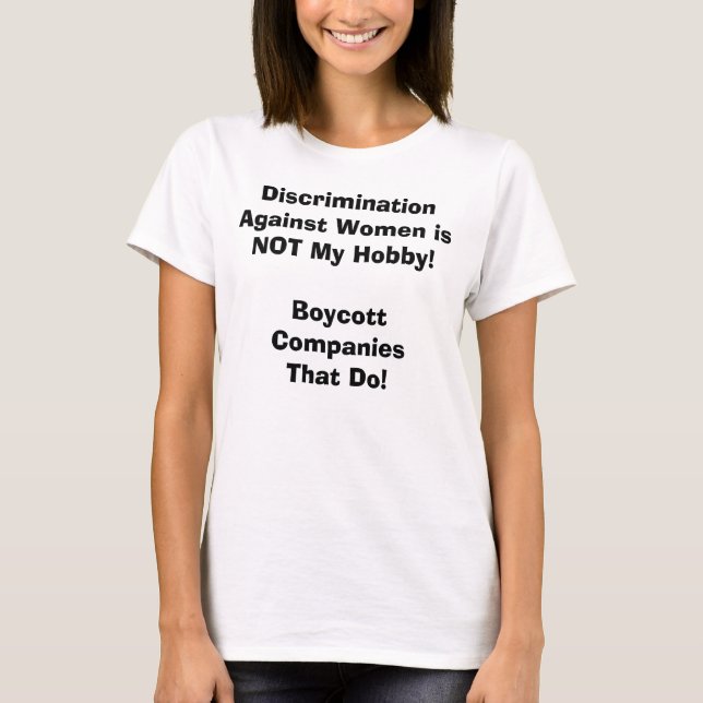 Boycott Hobby Lobby T-Shirt (Front)