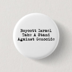 Boycott Israel Button