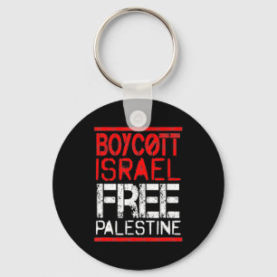 Boycott Israel Palestine Gaza War Awareness  Key Ring
