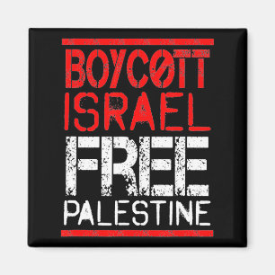 Boycott Israel Palestine Gaza War Awareness  Magnet