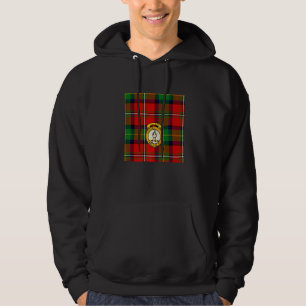 Boyd Clan Scottish Crest and Tartan Hoodie