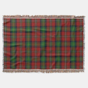 Boyd Family Tartan Throw Blanket