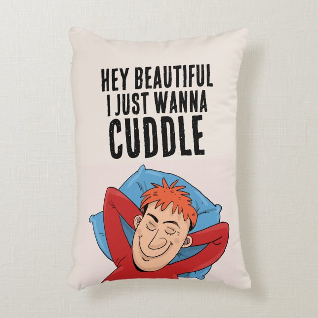 BOYFRIEND CUDDLE PILLOWS  - "MR.PERFECT" (Front(Vertical))