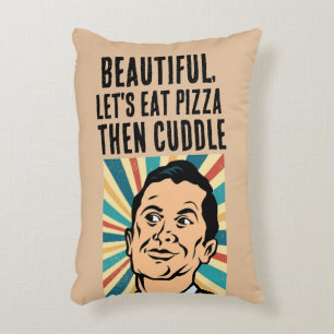 BOYFRIEND CUDDLE & PIZZA PILLOWS - "MR.PERFECT"