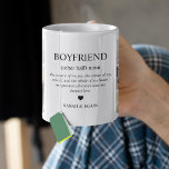 Boyfriend Definition Photo Collage Coffee Mug<br><div class="desc">Surprise your boyfriend with a personalized photo collage coffee mug that celebrates your best memories together. With room for 15 cherished photos and a unique boyfriend definition template,  it’s a thoughtful gift he will cherish.</div>