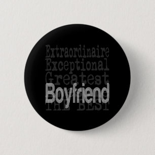 Boyfriend Extraordinaire 6 Cm Round Badge