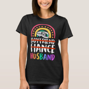 Boyfriend Fiance Husband Gay Pride Wedding Bohemia T-Shirt