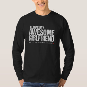 Boyfriend Girlfriend Bf Gf Anniversary Matching Co T-Shirt
