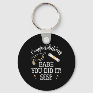 Boyfriend Girlfriend Husband Wife Graduation Day 2 Key Ring