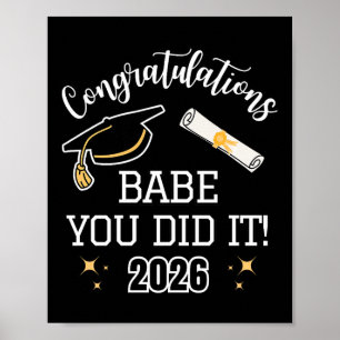 Boyfriend Girlfriend Husnd Wife Graduation Day 202 Poster