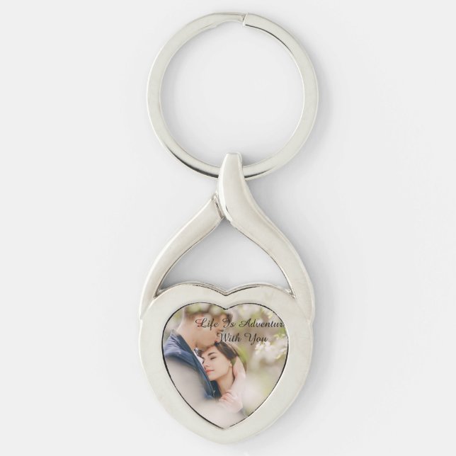 boyfriend Keychains, Gift For Boyfriend Key Ring (Front)