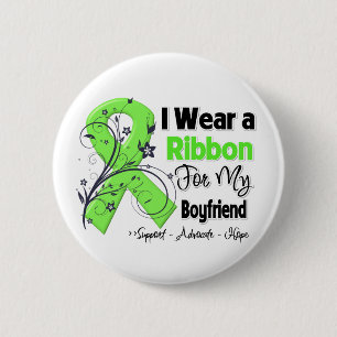 Boyfriend - Lymphoma Ribbon 6 Cm Round Badge
