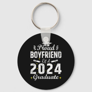 Boyfriend Of A Cl 2024 Graduate Graduation Senior Key Ring