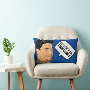 BOYFRIEND PILLOWS - LET'S EAT PIZZA THEN CUDDLE