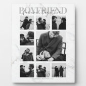 Boyfriend Together Forever Photo Collage Plaque (Front)