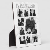 Boyfriend Together Forever Photo Collage Plaque (Side)