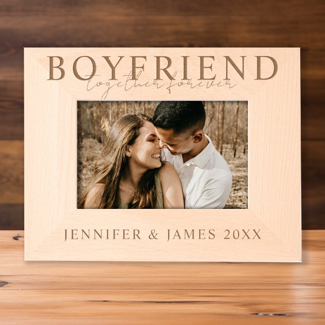 Boyfriend Together Forever Photo Etched Frames (Creator Uploaded)