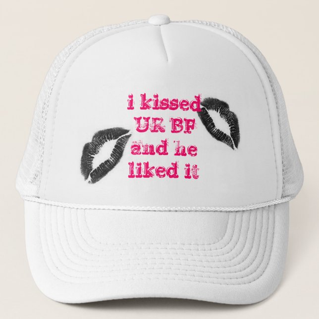 boyfriend trucker hat (Front)