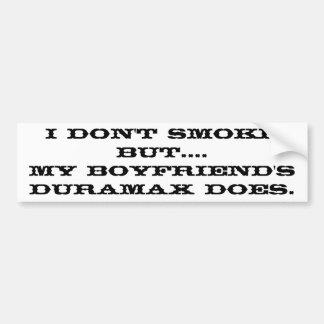 Boyfriend's Duramax Bumper Sticker
