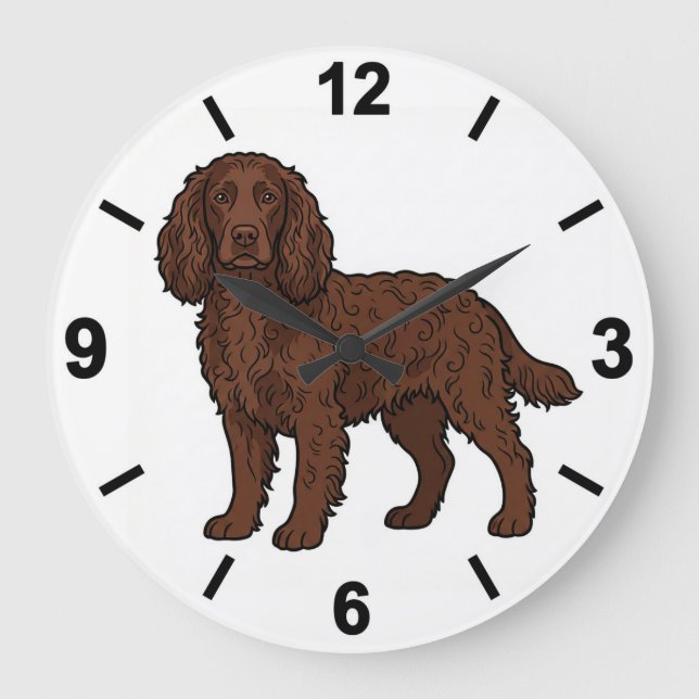 Boykin Spaniel Dog Wall Clock Pet Home Decor (Front)