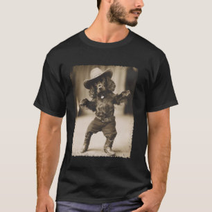 Boykin Spaniel Funny Dog Silly Cowboy T-Shirt