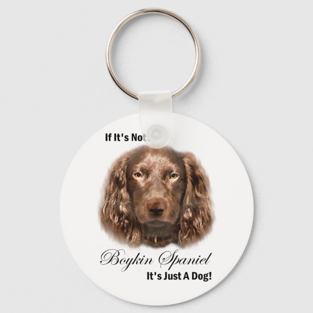 Boykin Spaniel Gifts Key Ring (Front)